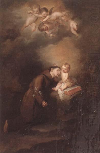unknow artist The Christ child appearing to saint anthony of padua china oil painting image